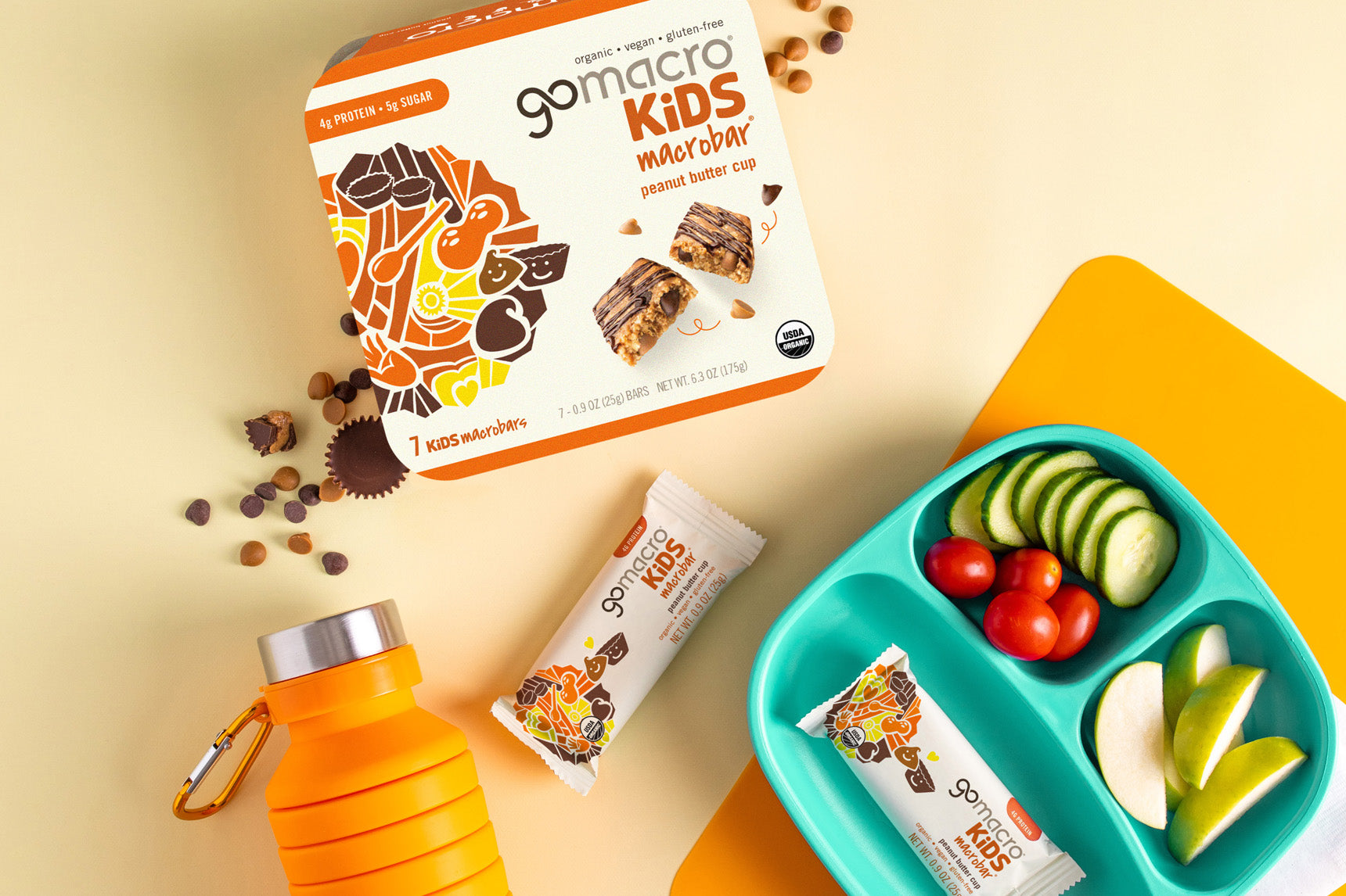 15 Yummy \u0026 Nutritious Snacks for School – GoMacro, image size:1720x1146