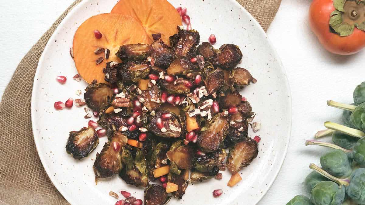 Balsamic and Maple Brussel Sprouts
