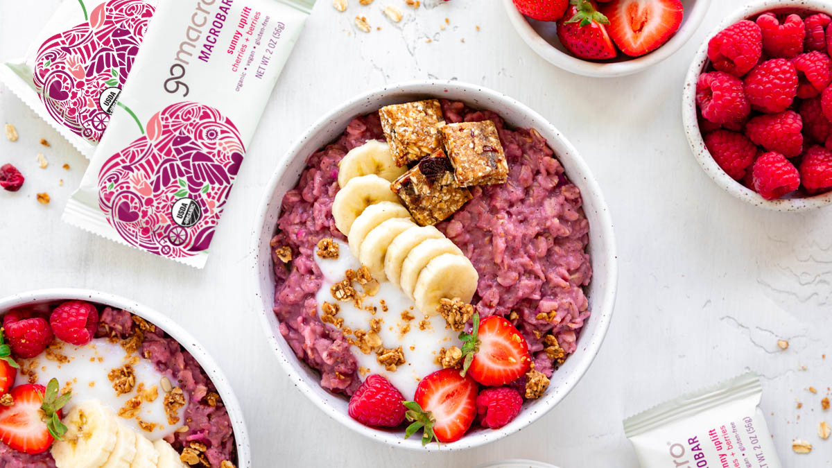 Berries and Cream Oatmeal