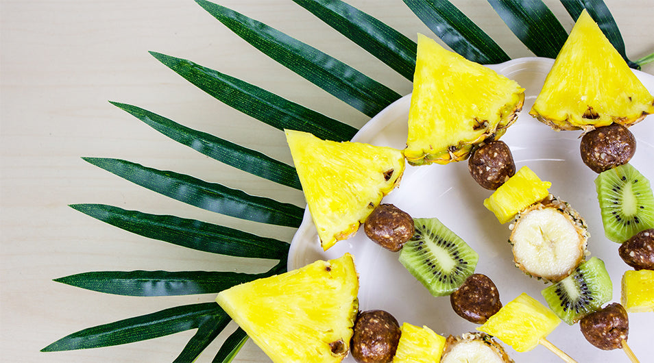 Easy Breezy Tropical Skewers