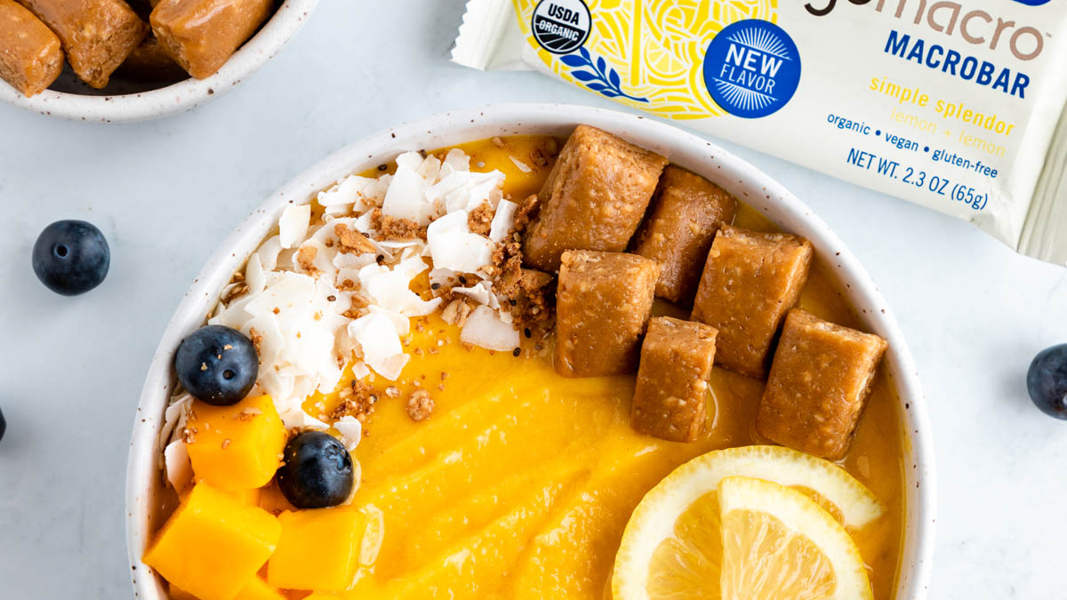 Mango Lemonade Smoothie Bowl