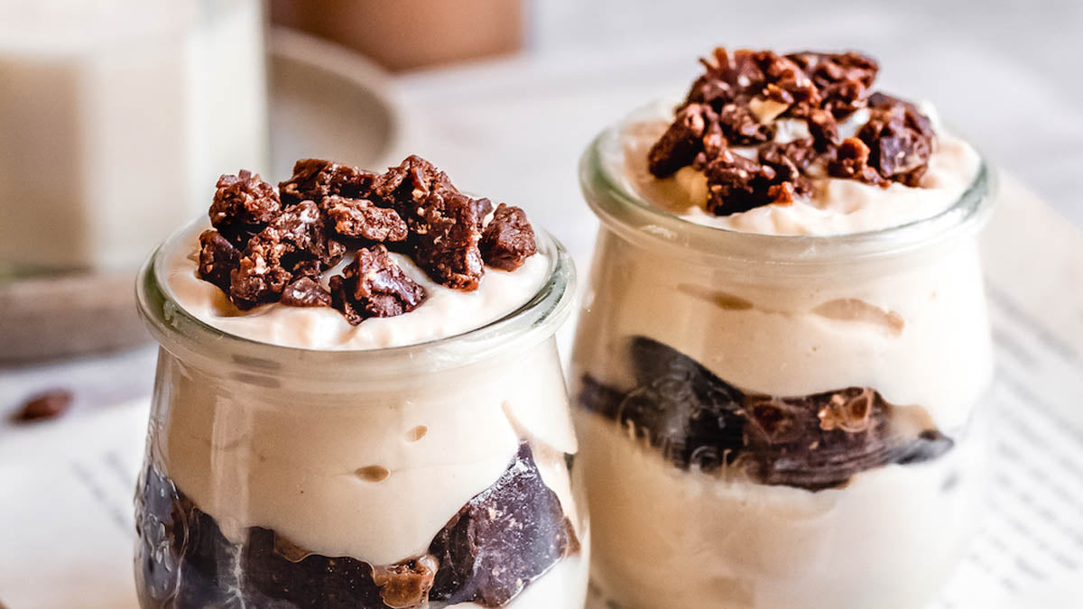 Tiramisu-Inspired Breakfast Jars