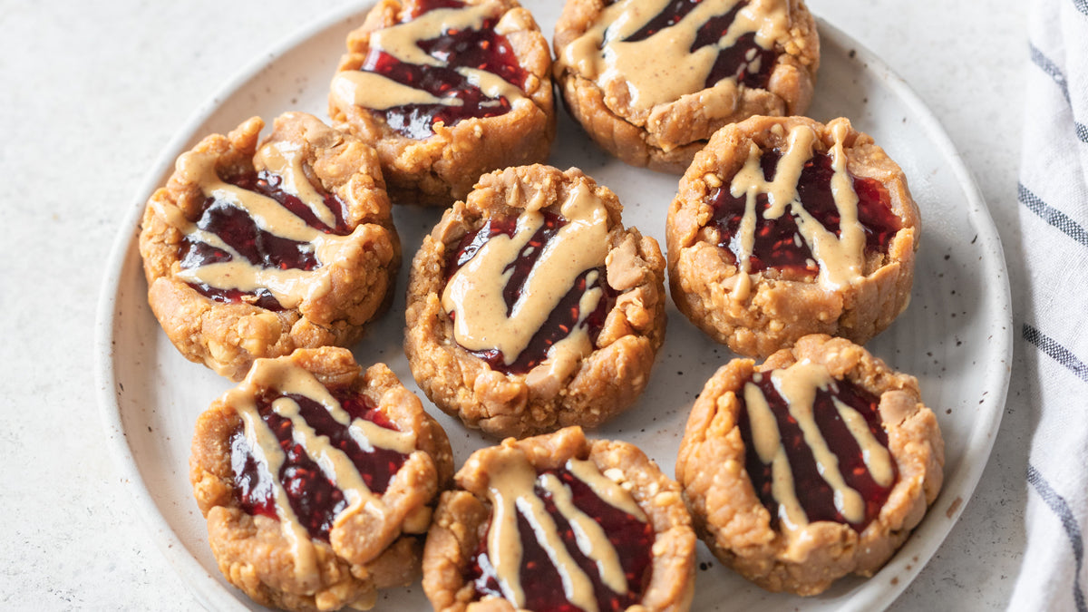 Vegan Peanut Butter Jelly Cups
