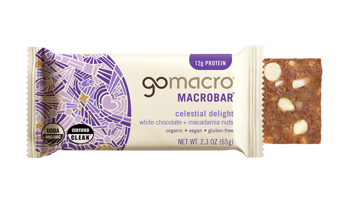 White Chocolate + Macadamia Nuts MacroBar
