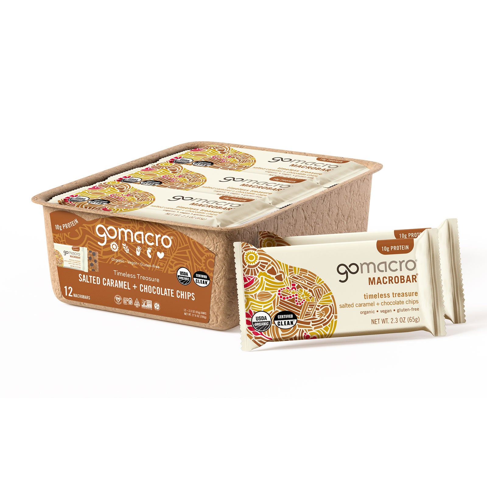 Salted Caramel + Chocolate Chips MacroBar