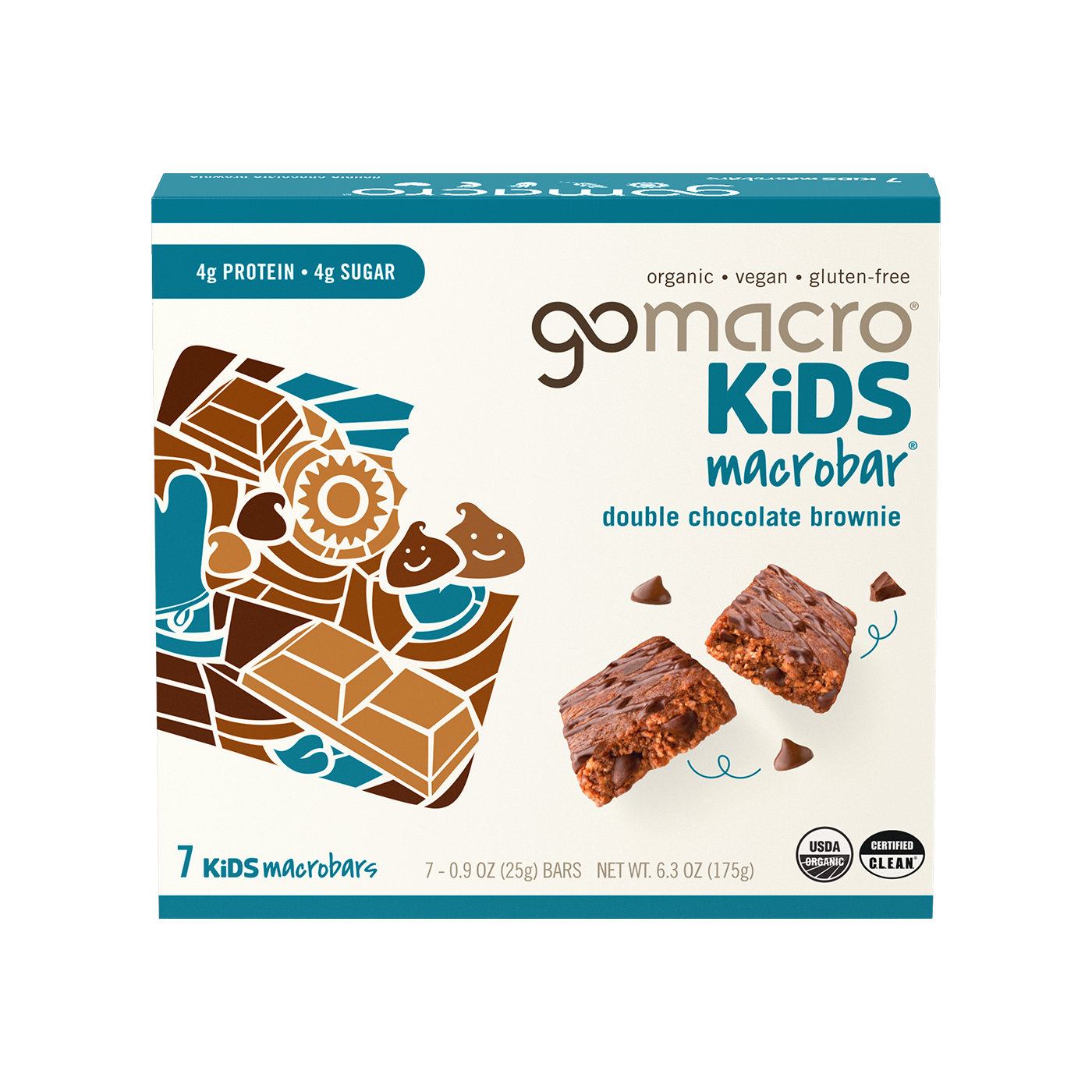 Double Chocolate Brownie Kids MacroBar Multipack