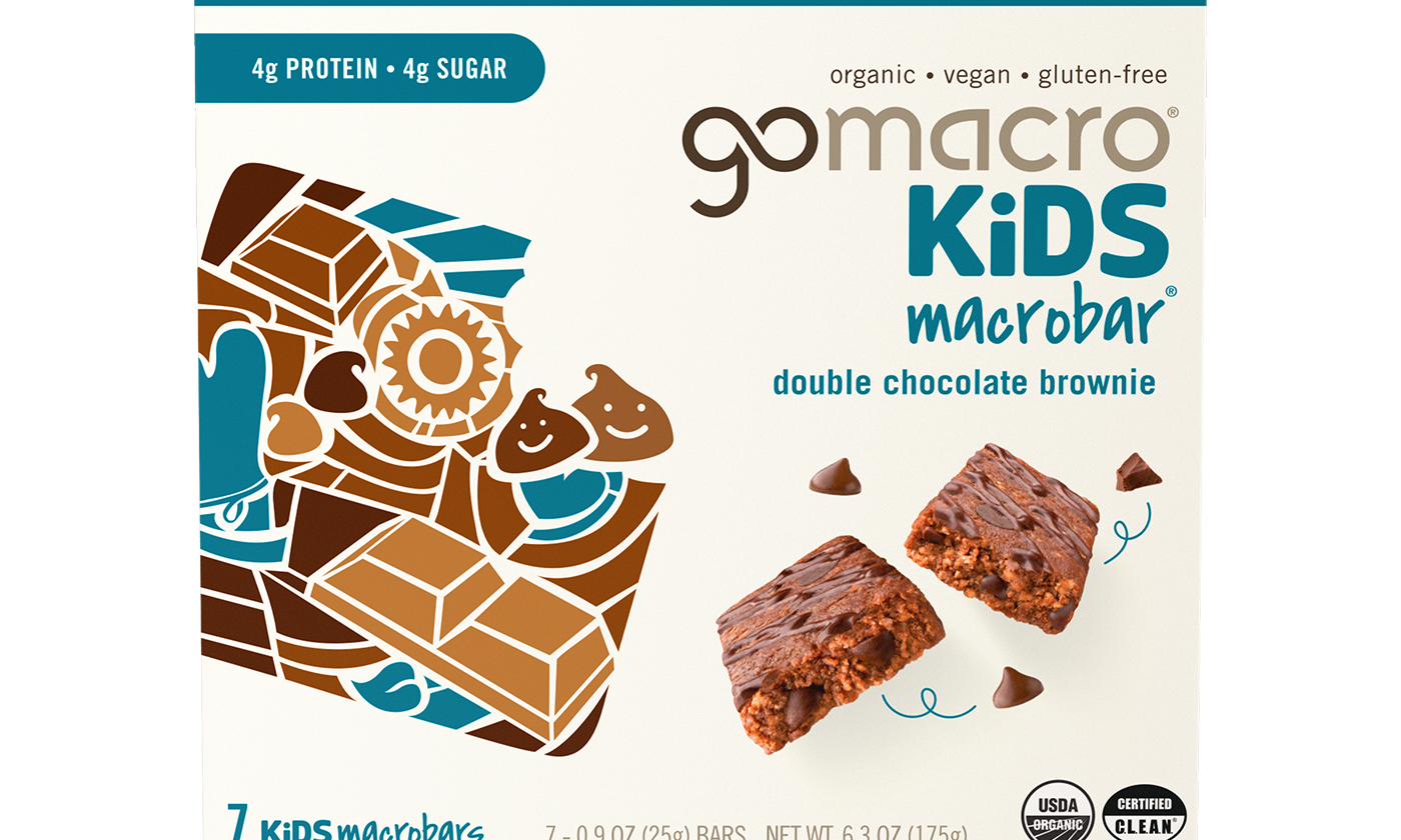 Double Chocolate Brownie Kids MacroBar Multipack