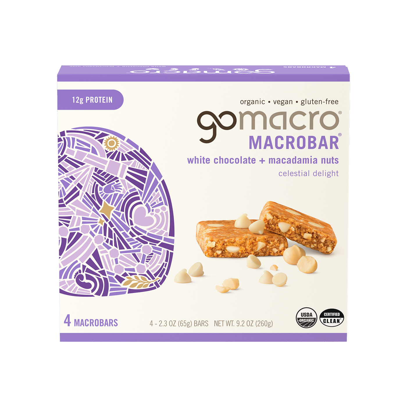 White Chocolate + Macadamia Nuts MacroBar Multipack | Organic +