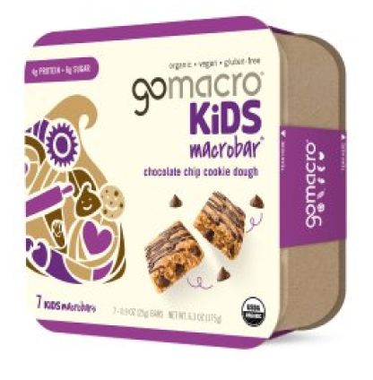 GoMacro kids macrobar