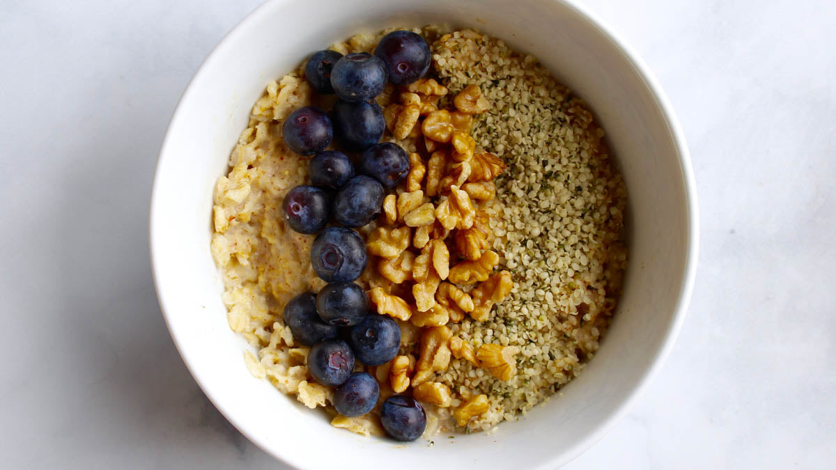 Blueberry Hemp Oats