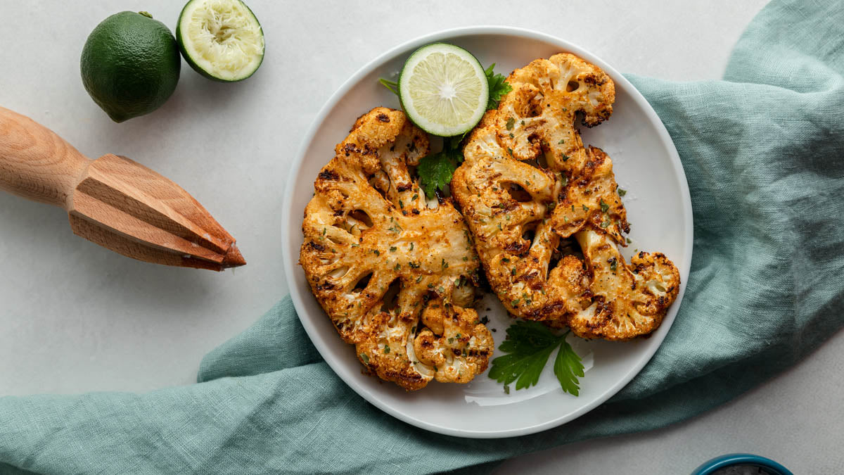 Grilled Cauliflower Steaks