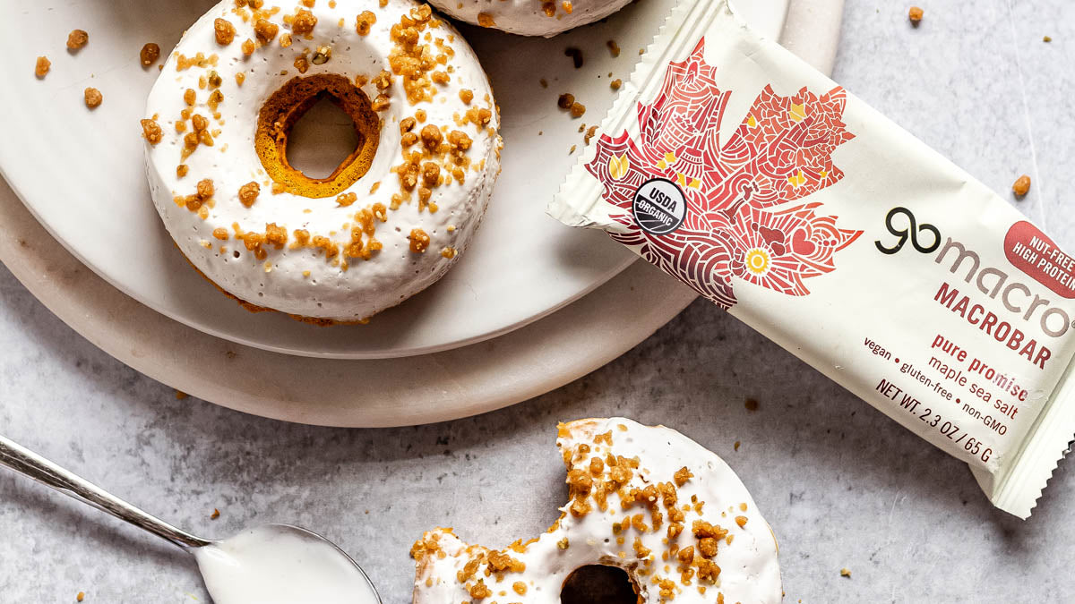 Maple Pumpkin Donuts