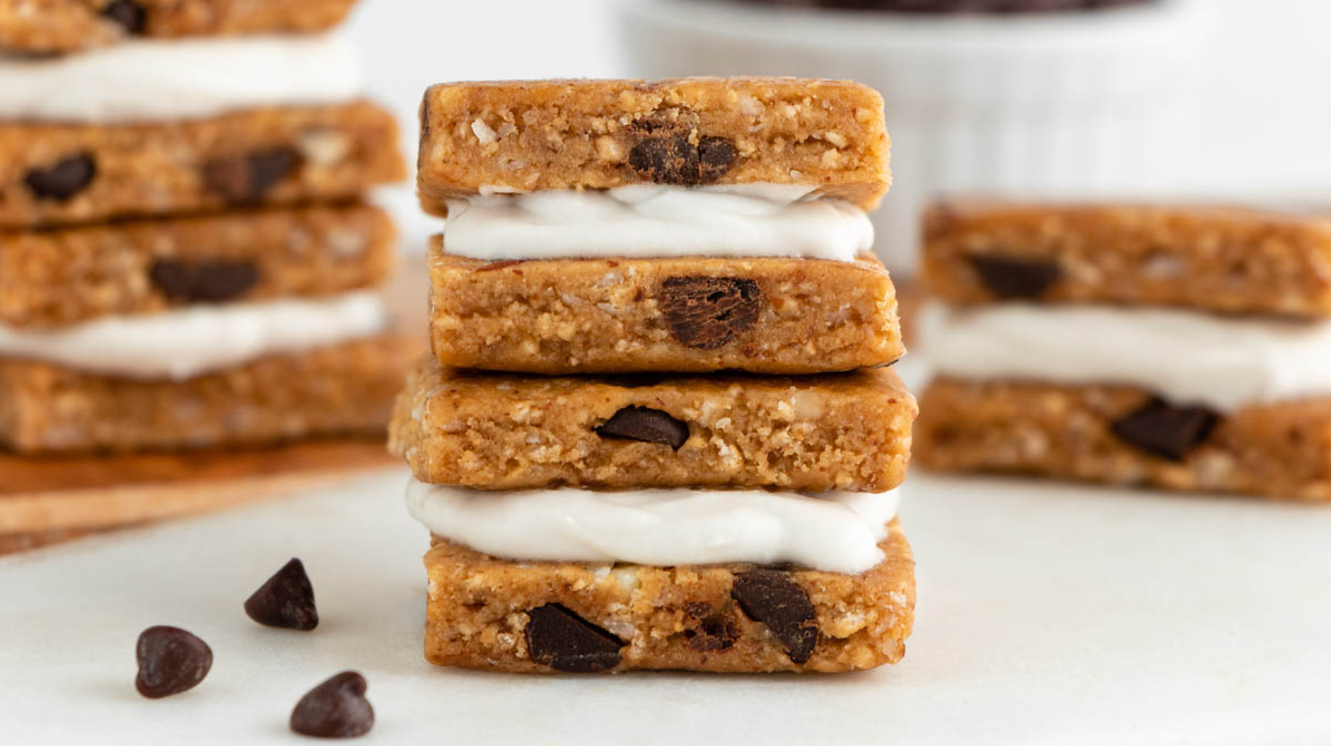 Mini Vegan Cookie Sandwiches
