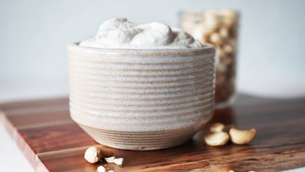 Pantry Staple Cashew Cream Sauce