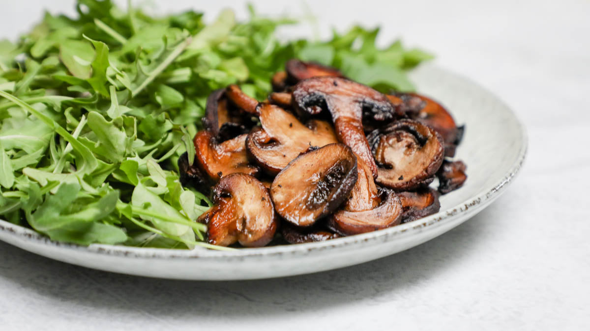 Roasted Balsamic Mushrooms