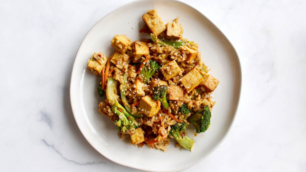 Tofu and Vegetable Stir Fry