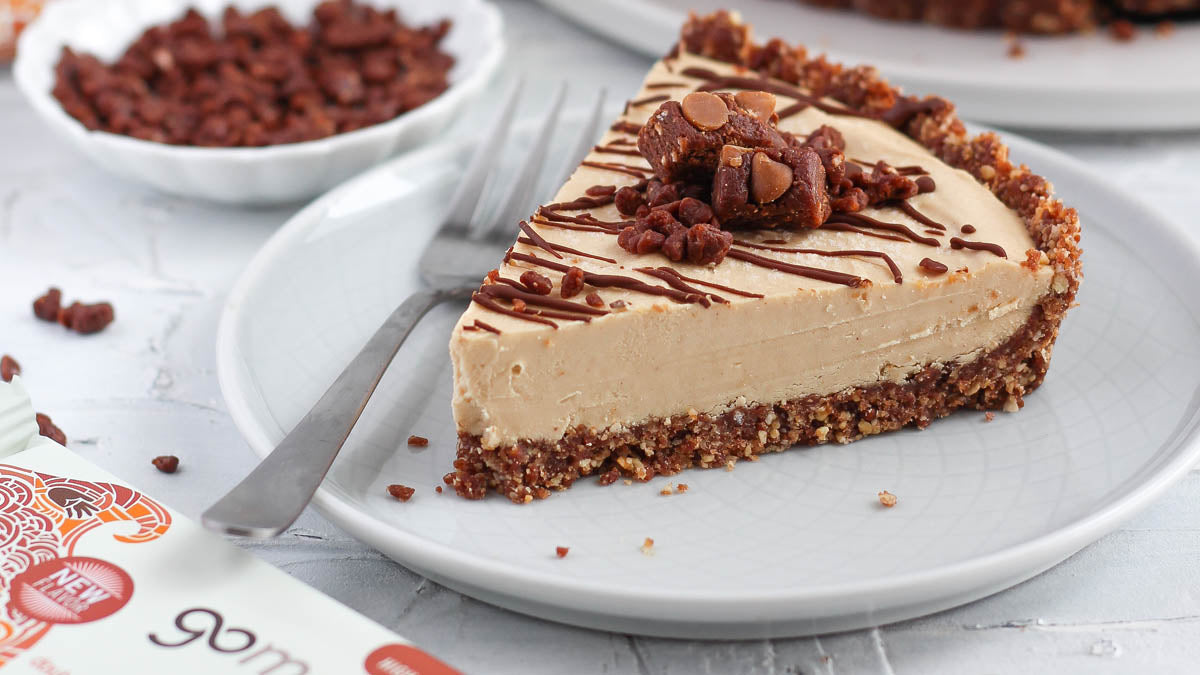 Vegan Chocolate and Peanut Butter Ice Cream Pie