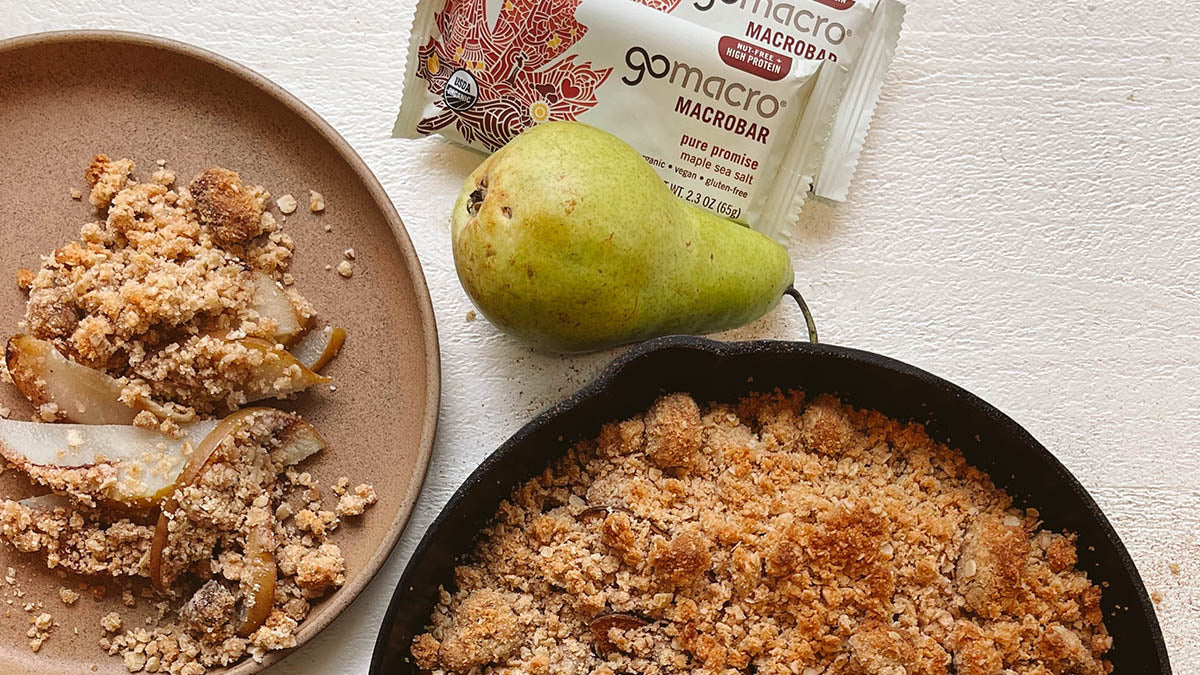 Vegan Pear Crisp
