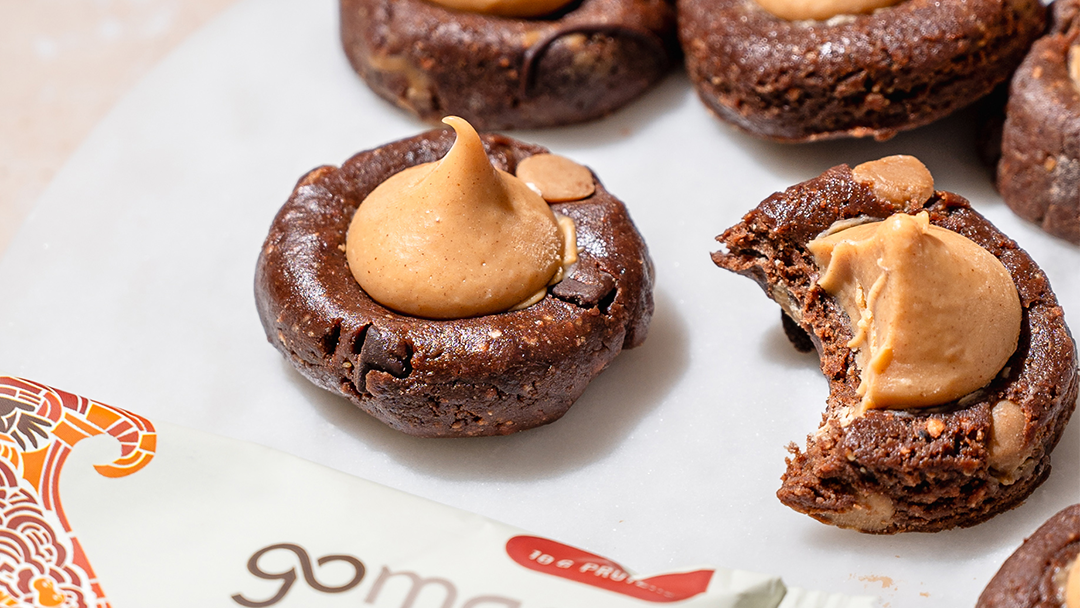 Double Chocolate Peanut Butter Blossoms