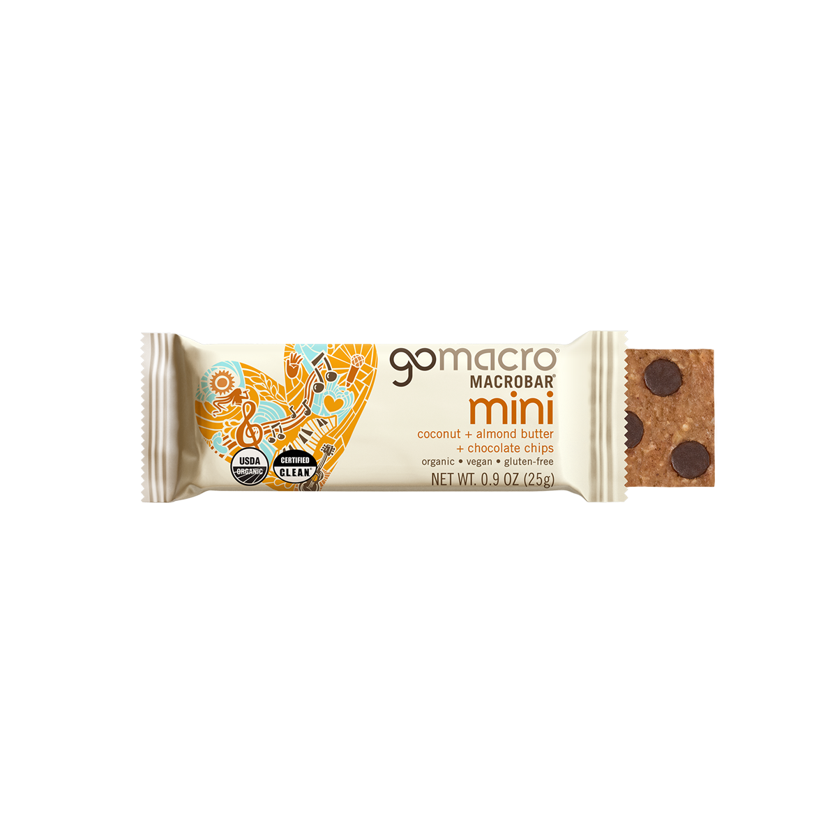 Coconut + Almond Butter + Chocolate Chips MacroBar Mini