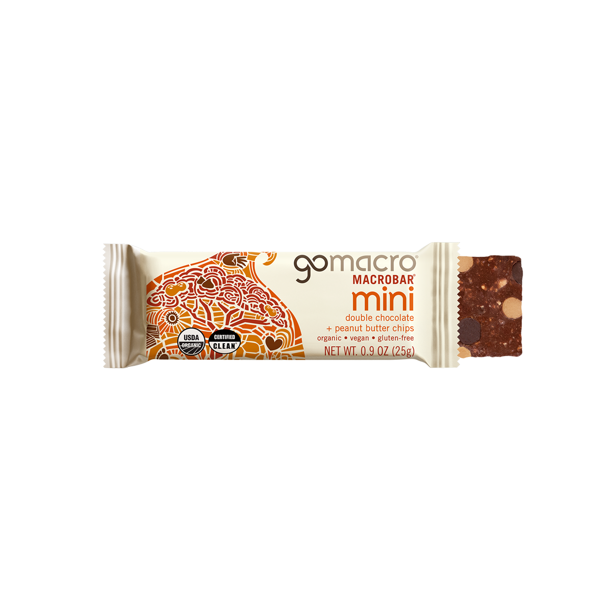 Double Chocolate + Peanut Butter Chips MacroBar Mini