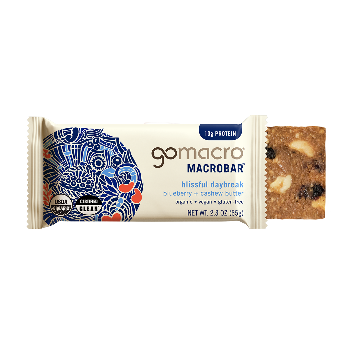 Blueberry + Cashew Butter MacroBar