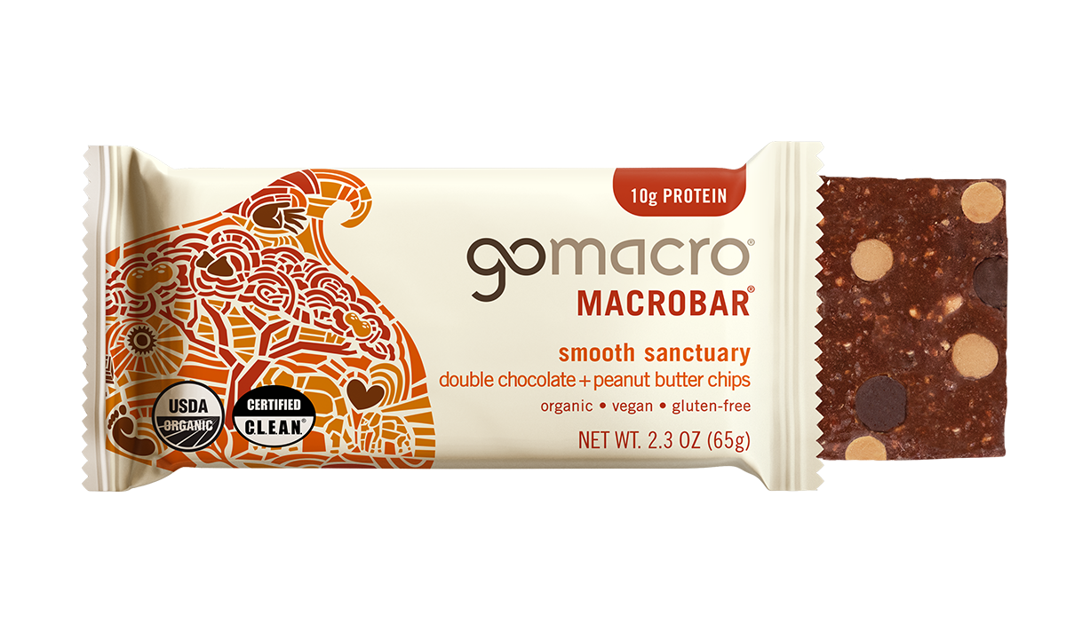 Double Chocolate + Peanut Butter Chips MacroBar