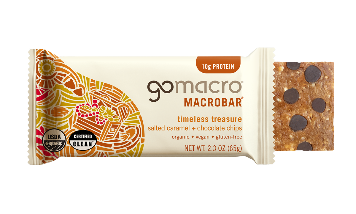 Salted Caramel + Chocolate Chips MacroBar