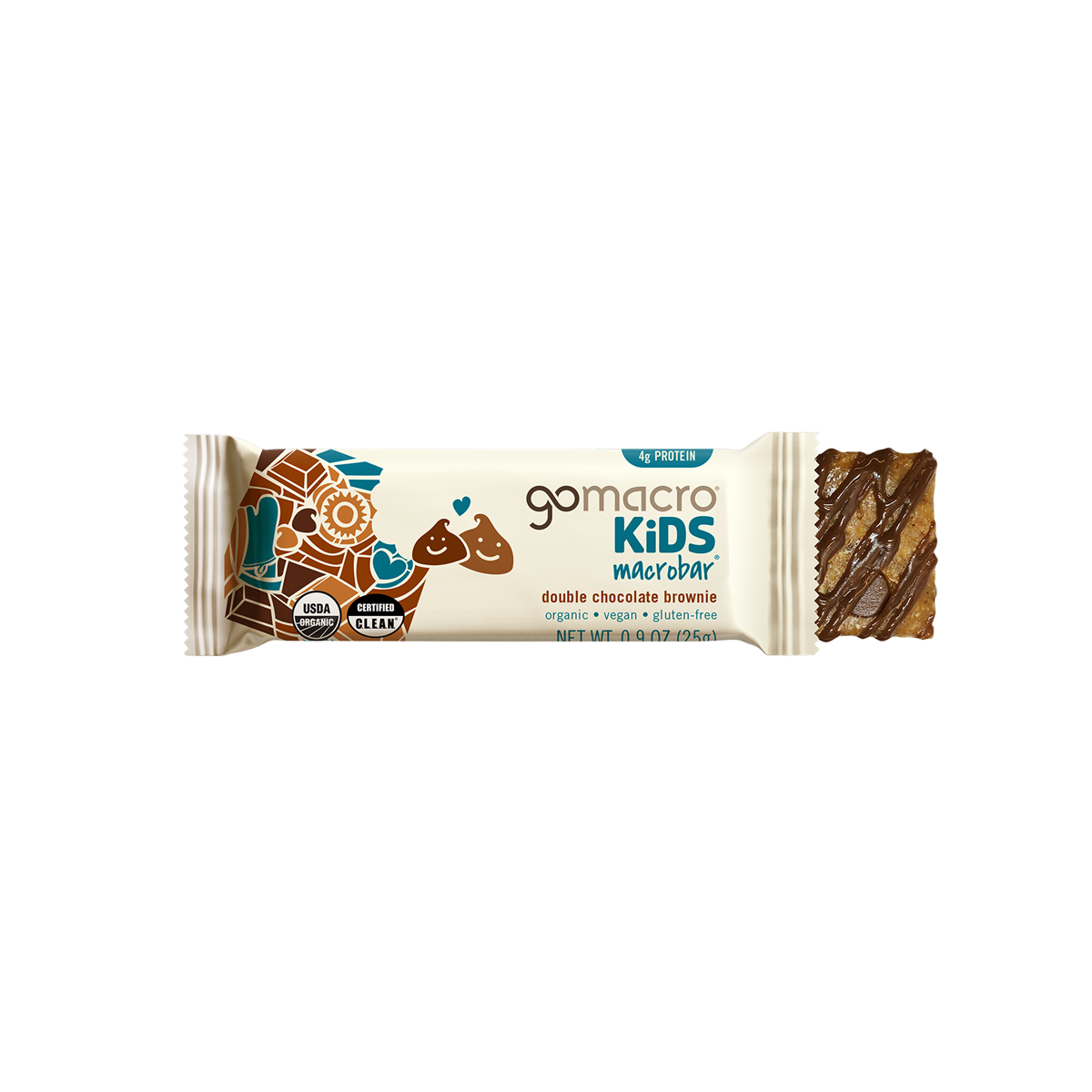 Double Chocolate Brownie Kids MacroBar Multipack