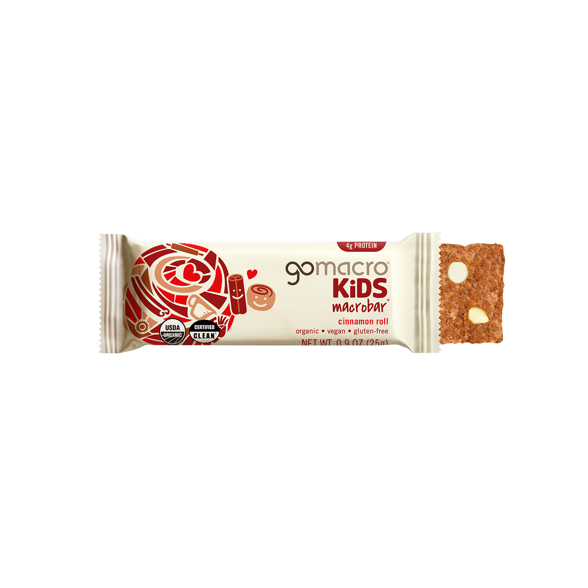Cinnamon Roll Kids MacroBar Multipack | Organic + Vegan + Gluten Cinnamon Roll Kids MacroBar Multipack | Organic + Vegan + Gluten