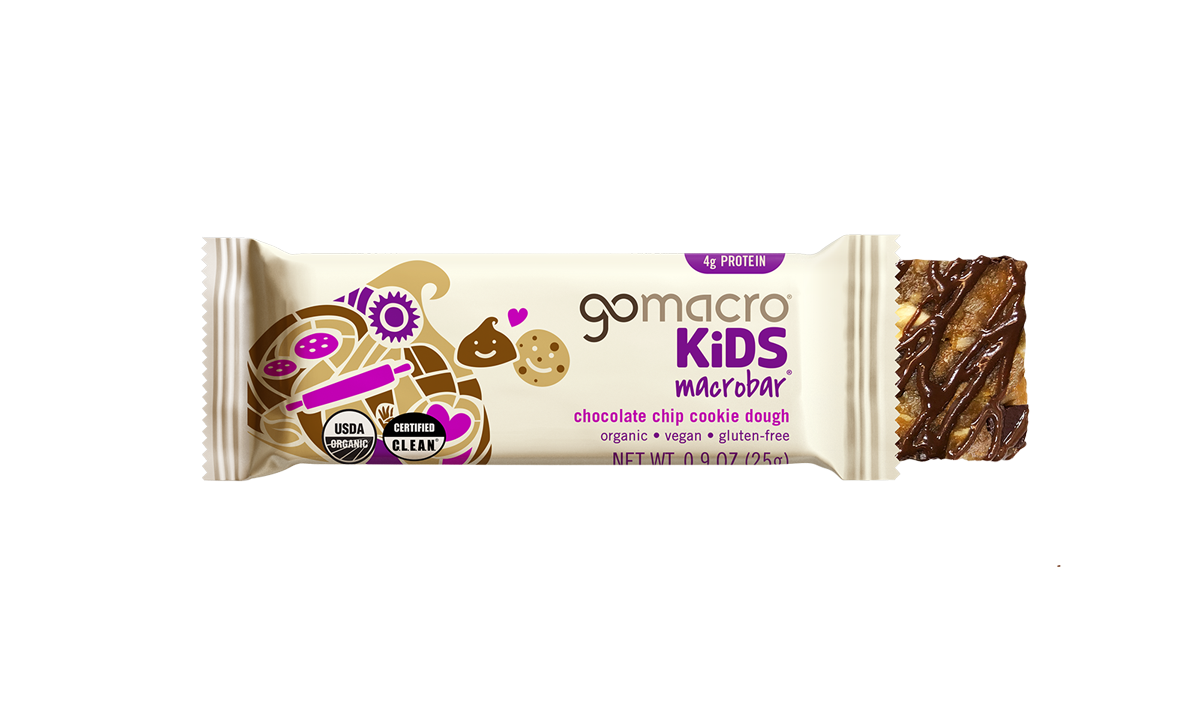 Chocolate Chip Cookie Dough Kids MacroBar Multipack