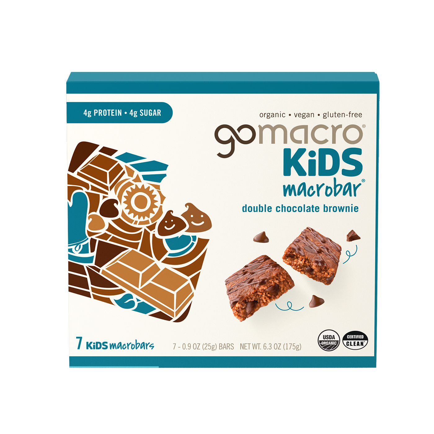 Double Chocolate Brownie Kids MacroBar Multipack
