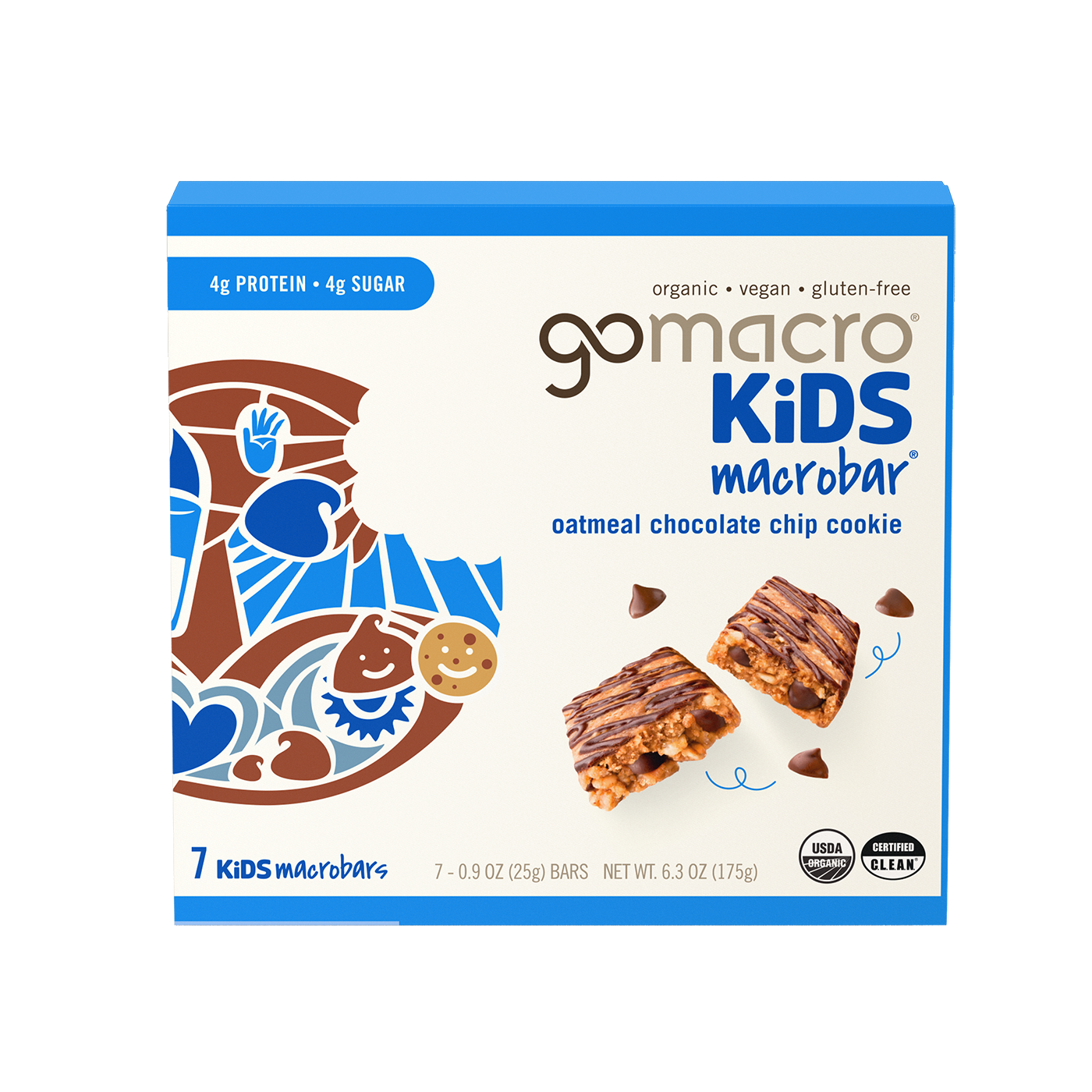 Oatmeal Chocolate Chip Cookie Kids MacroBar Multipack