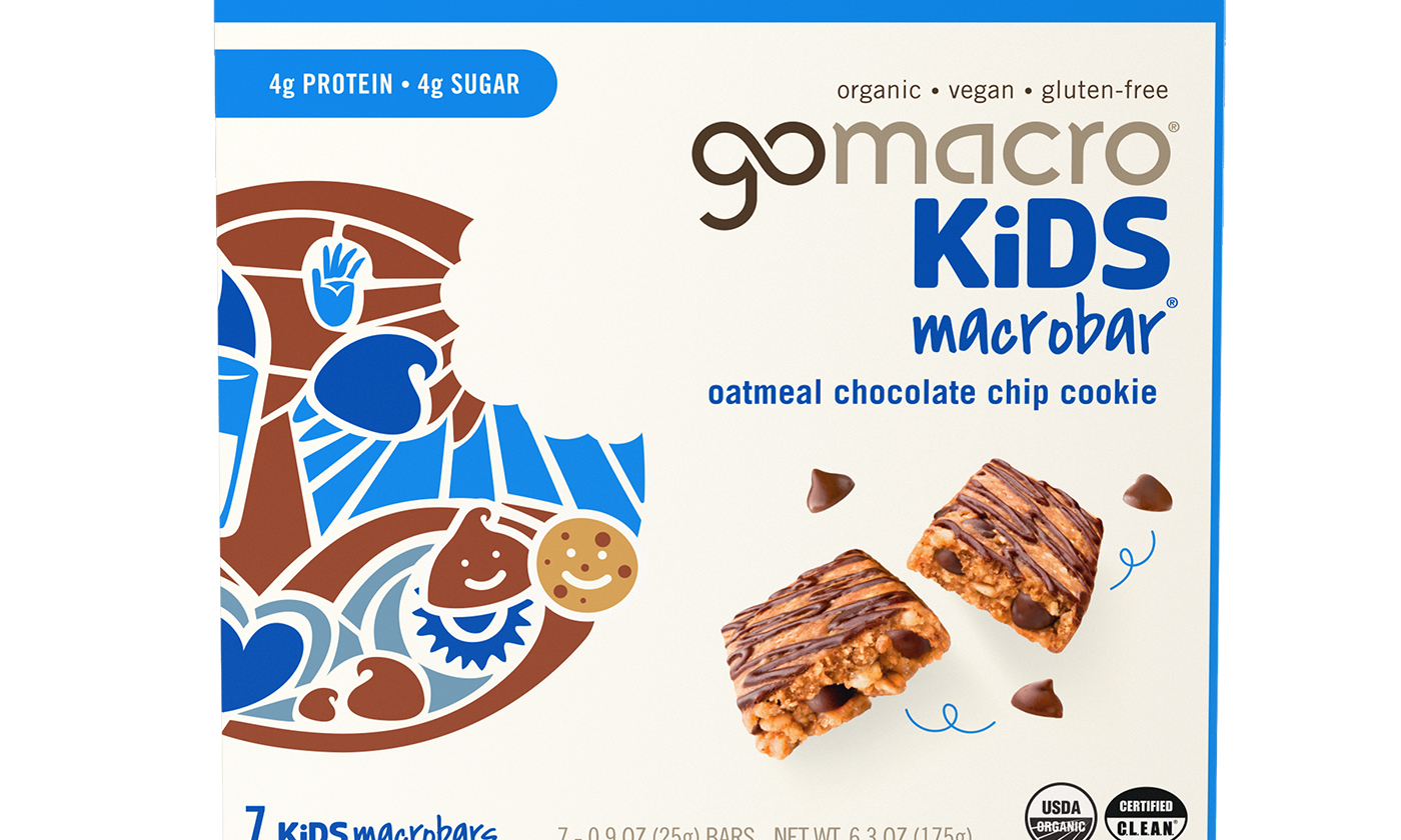 Oatmeal Chocolate Chip Cookie Kids MacroBar Multipack