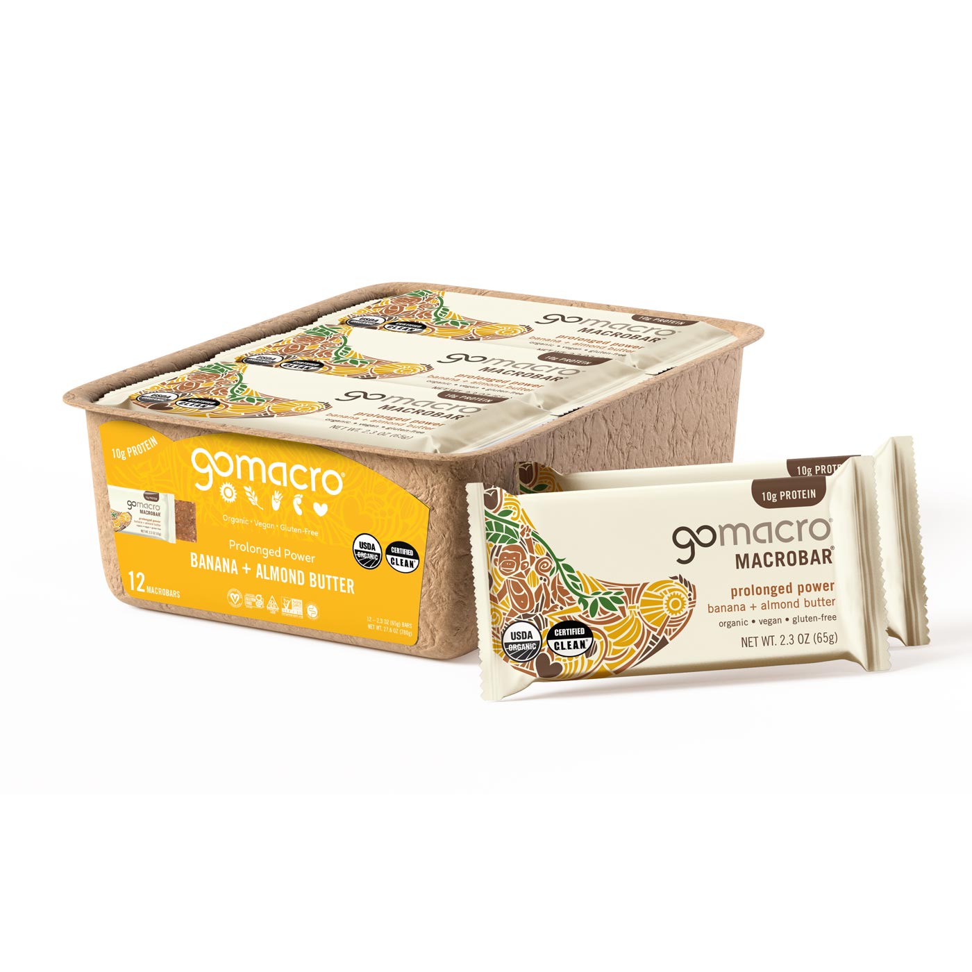 Banana + Almond Butter MacroBar