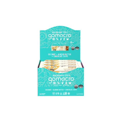 Coconut + Almond Butter + Chocolate Chips MacroBar Mini | Organic