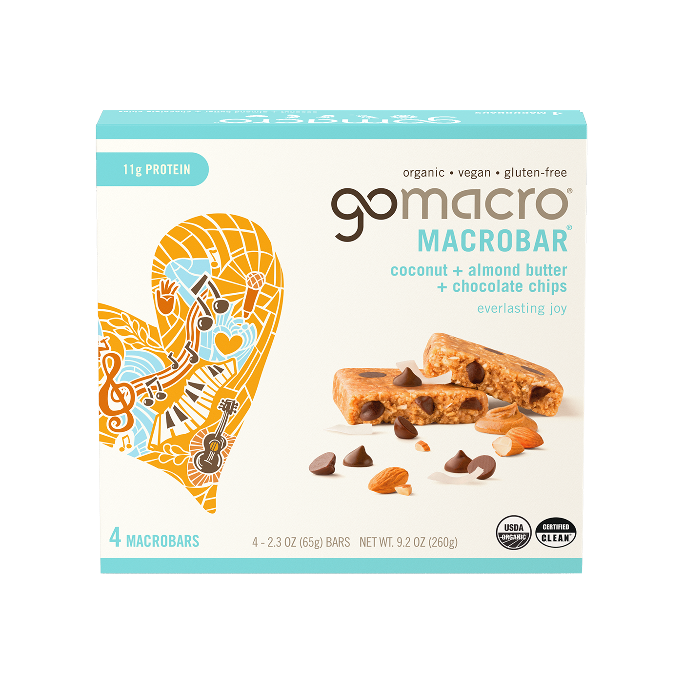 Coconut + Almond Butter + Chocolate Chips MacroBar Multipack