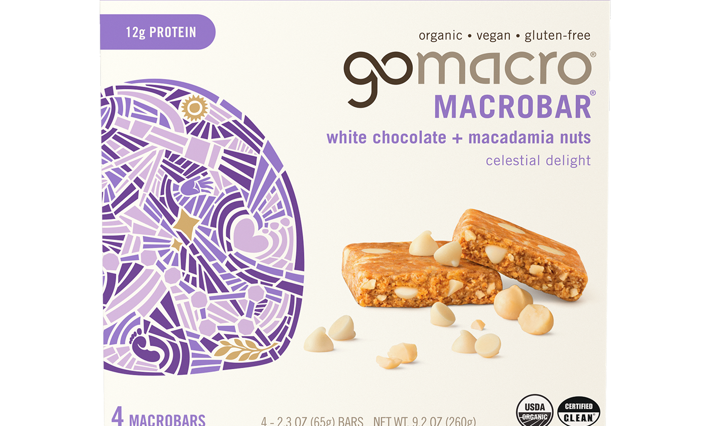 White Chocolate + Macadamia Nuts MacroBar Multipack