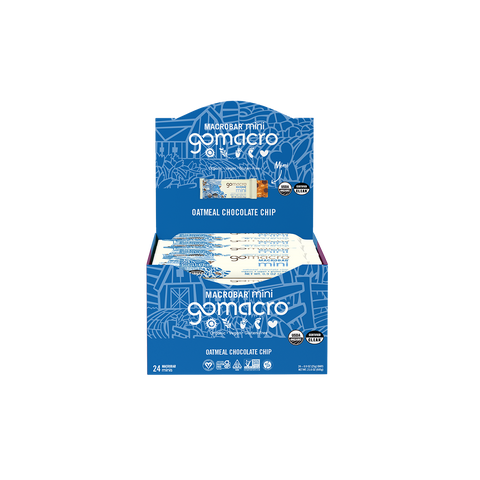Oatmeal Chocolate Chip MacroBar Mini | Organic + Vegan + Gluten