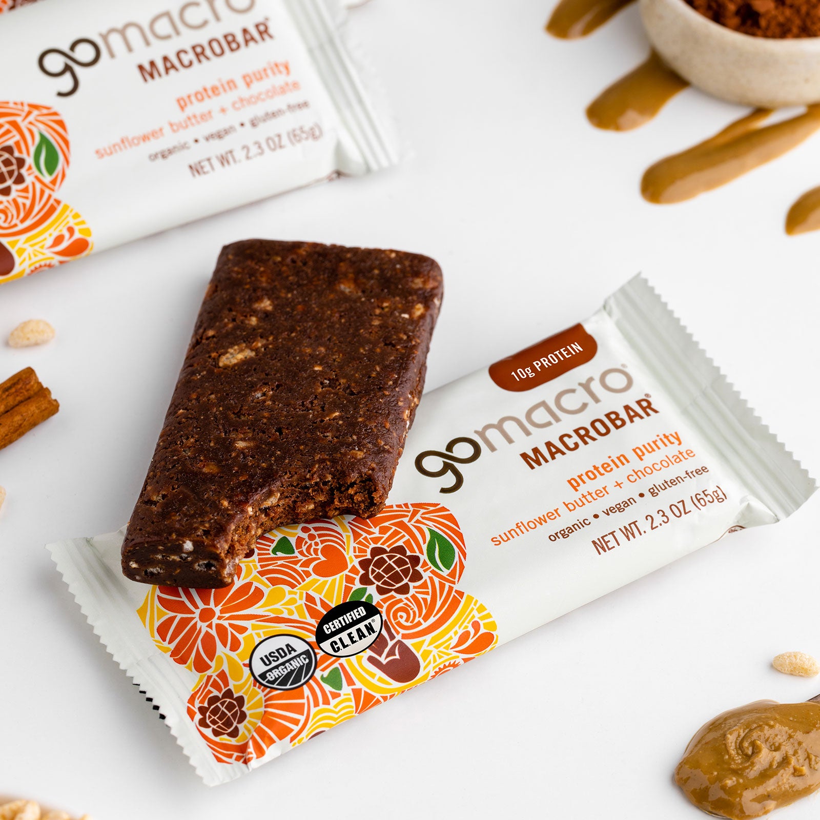Sunflower Butter + Chocolate MacroBar