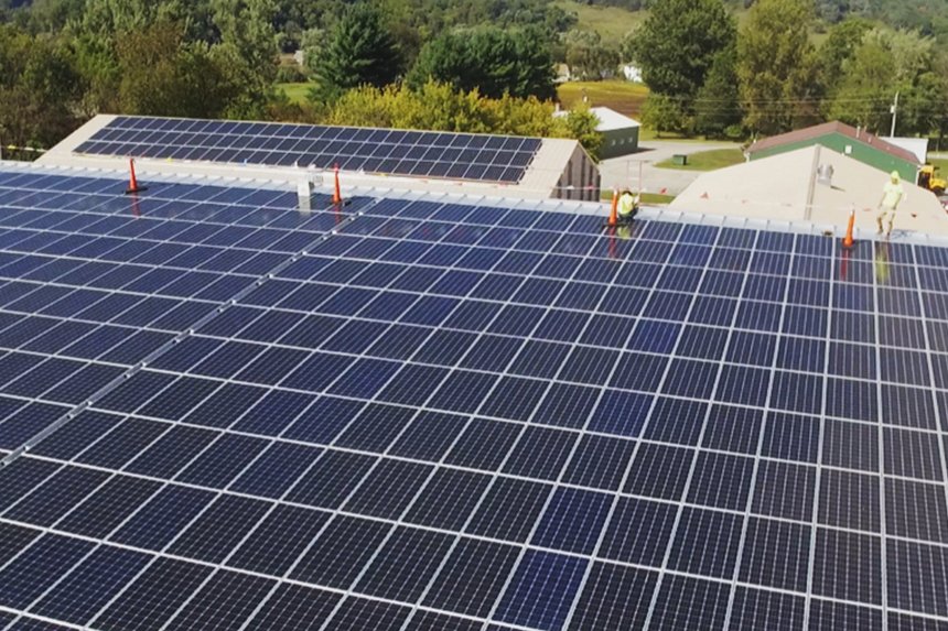 Solar Panels at GoMacro Headquarters